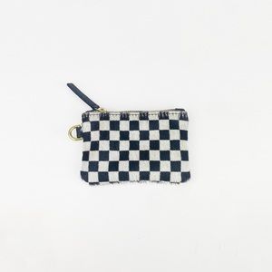 Primecut, Checkered Cowhide Coin Purse